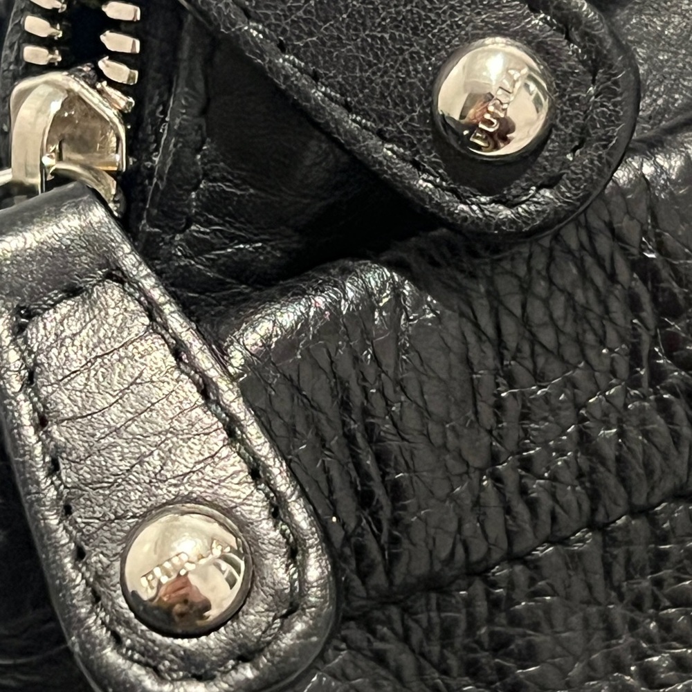 Furla Black Leather Tote - Picture 5 of 7